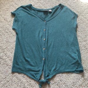 Rachel Zoe linen shirt